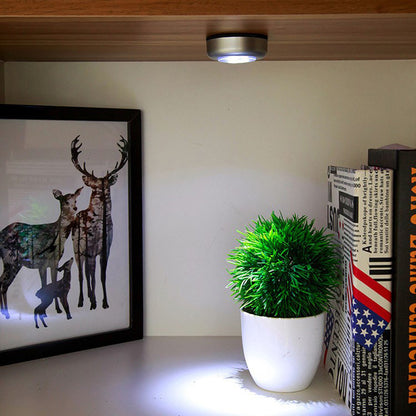 New Arrivals Battery 6Led Square Motion Sensor Night Light PIR Induction Under Cabinet Lights Stairs Kitchen Closet Lamp