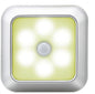 New Arrivals Battery 6Led Square Motion Sensor Night Light PIR Induction Under Cabinet Lights Stairs Kitchen Closet Lamp