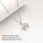 Mushroom Necklace Clavicle Chain Color Retention