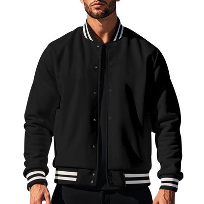 Stand Collar Button Men's Baseball Uniform Flying